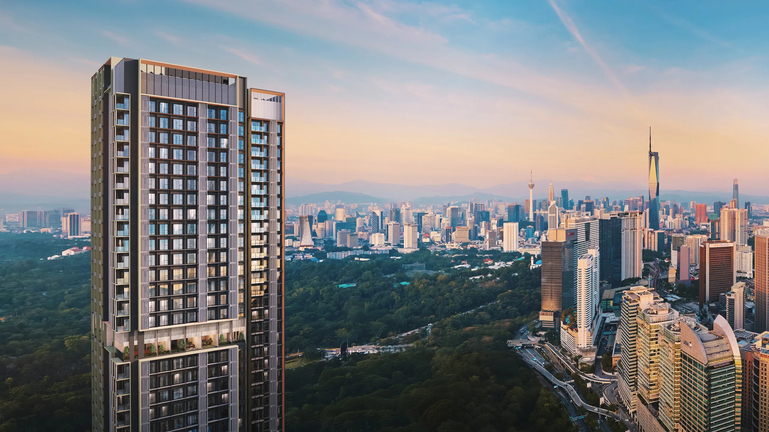 Parkside Residences exterior rendering