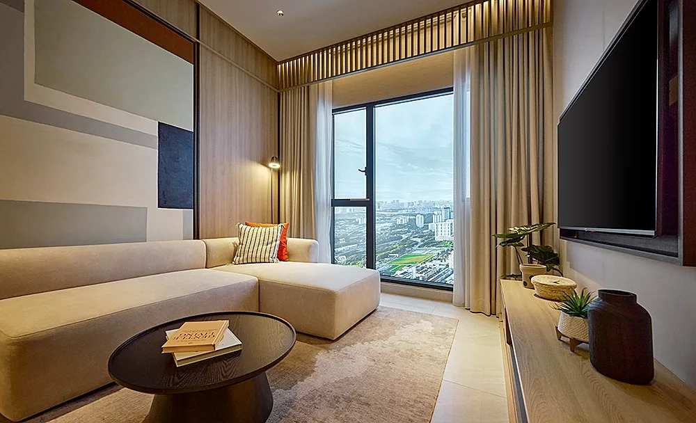 Parkside Residences showroom interior detail 34